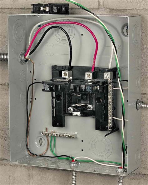 homeowner install  subpanel iot wiring diagram