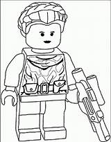 Coloring Lego Wars Star Pages Popular sketch template