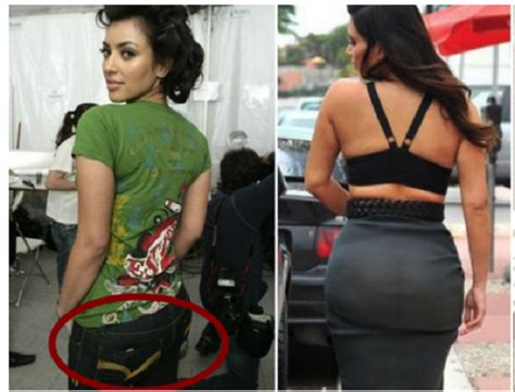 14 Shocking Photos That Prove Kim Kardashian S Butt Is Completely Fake