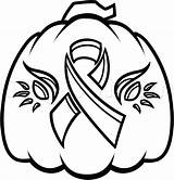Cancer Breast Coloring Pages Ribbon Awareness Pumpkin Color Getcolorings Printable Pink Print Coloringhome Comments sketch template
