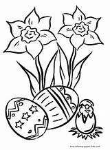 Easter Coloring Pages Printable Color Kids Sheets Print Holiday Found Seasonal sketch template