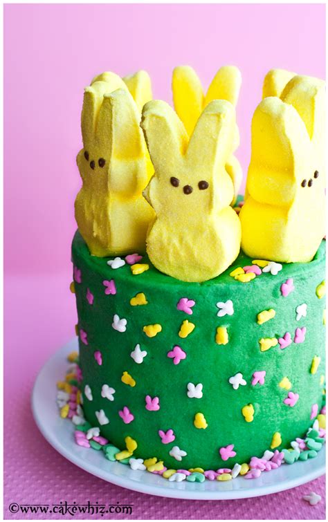 peeps cake cakewhiz