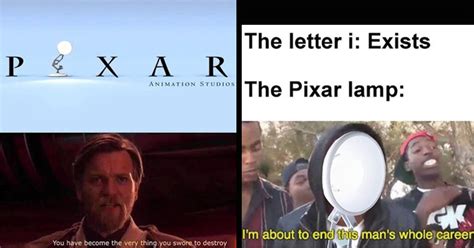 the beloved stomping pixar lamp is getting gloriously meme