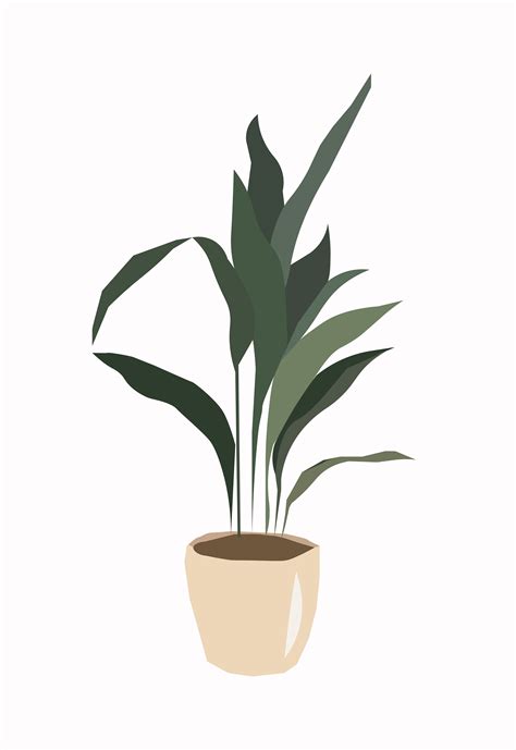 item  unavailable etsy plant painting minimalist art plant art