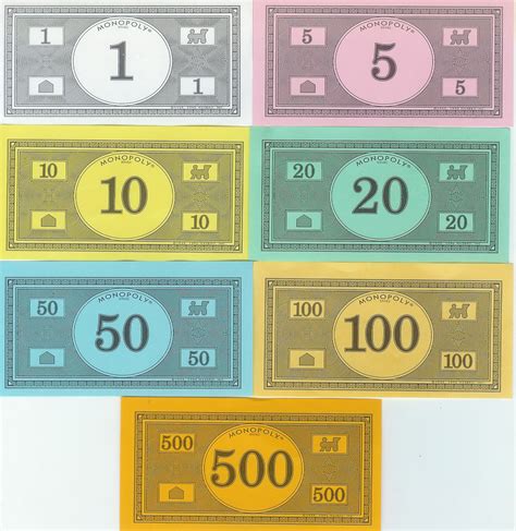 monopoly money template editable editable monopoly money  sheet
