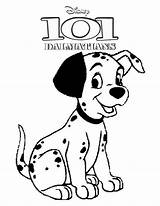 Dalmatians 101 Coloring Pages Disney Sheets Printable Movie Choose Board sketch template