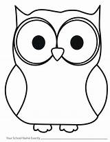 Owl Outline Drawing Face Body Template Cartoon Templates Sketch Coloring Drawings Pages Getdrawings Tags Clipartmag Paintingvalley sketch template