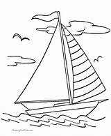 Sailboat Popular sketch template
