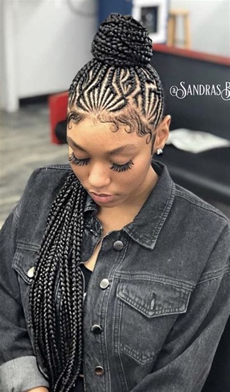 40 lovely ghana braid hairstyles to try buzz 2018