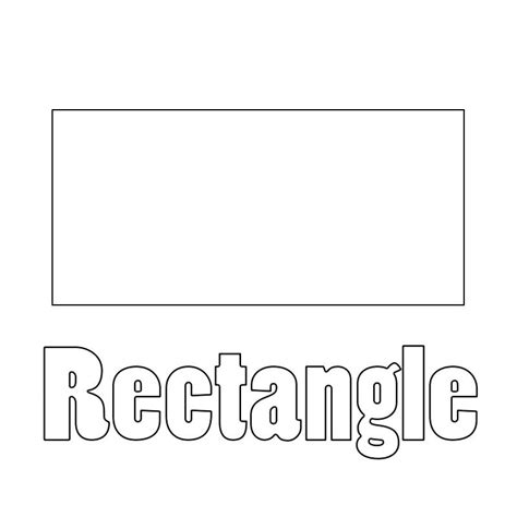 rectangle coloring pages shapes mandala printable  dowload