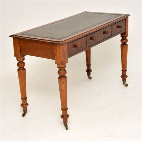 antique victorian mahogany writing table desk marylebone antiques