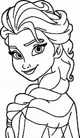 Elsa Coloring Pages Face Makeup Printable Print Girl Frozen sketch template