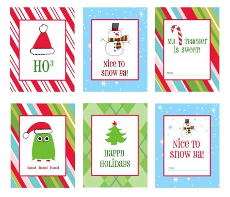 printable editable christmas gift tags  printable