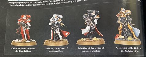 color schemes including minor orders   codex rsistersofbattle