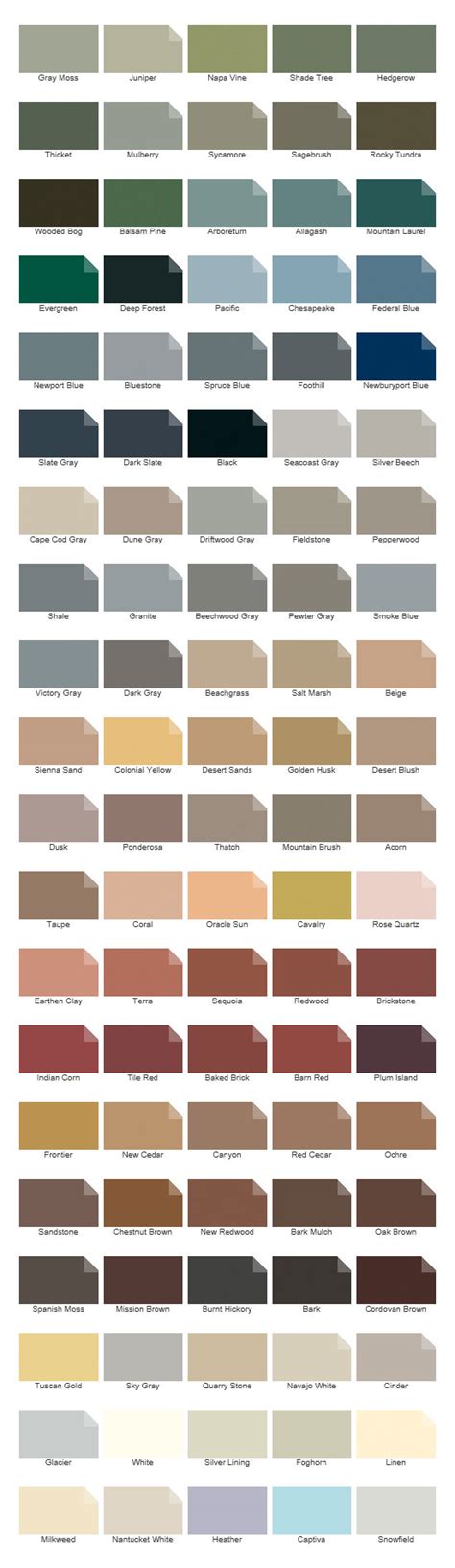 cabot solid stain color chartjpg  solid stain colors deck