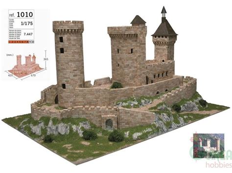 castle model castle ruins architecture