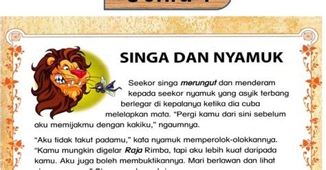 Bahasa Melayu Tahun Satu Marilah Membaca Cerita Cerita Pendek