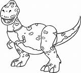 Toy Story Coloring Rex Pages Drawing Draw Animation Movies Step Drawings Outline Toy2 Blogthis Email Twitter Getdrawings Getcolorings Roosevelt Dragoart sketch template