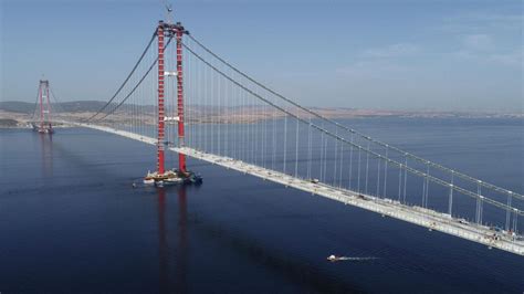 canakkale bridge  reduce bosphorus crossing time   minutes