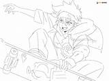 Sk8 Infinity Aniyuki Winter sketch template