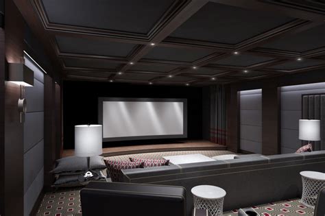 ct home theater contemporary home theater