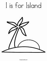 Island Coloring Pages Rhode Getcolorings sketch template