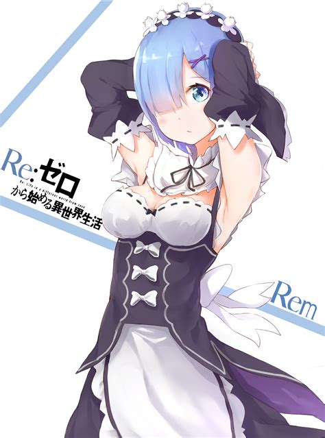 Rem Re Zero Kara Hajimeru Isekai Seikatsu Drawn By Silver Chenwen