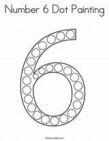 Dot Number Coloring Painting Numbers Pages Preschool Noodle Dots Do Twistynoodle Worksheets Twisty Print Crafts Practice Built California Usa Choose sketch template