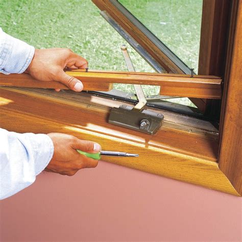 replace  casement window crank operator family handyman