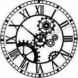 Steampunk Drawings Clocks Clipartmag sketch template