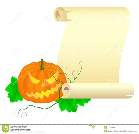 halloween blank stock vector illustration  isolated