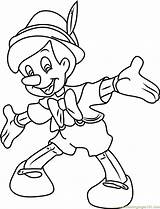 Pinocchio Smiling Coloringpages101 sketch template