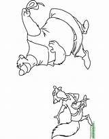 Robin Hood Disney Coloring Getdrawings Drawing Pages sketch template