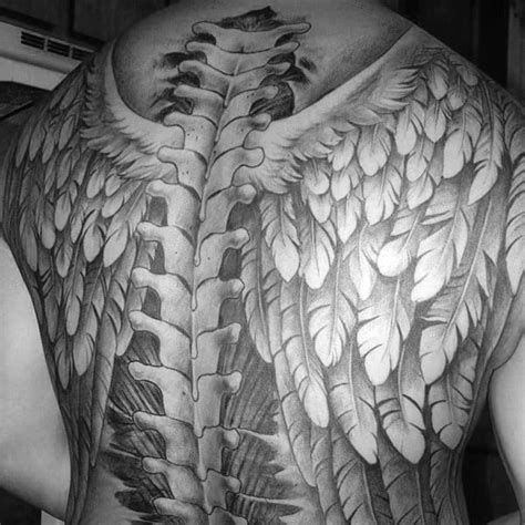 75 Spine Tattoos For Men Masculine Ink Design Ideas