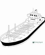 Coloring Boat Pages Catamaran Coloriage Printable Ship Choose Board Cargo Dessin Boats Simple Kids sketch template