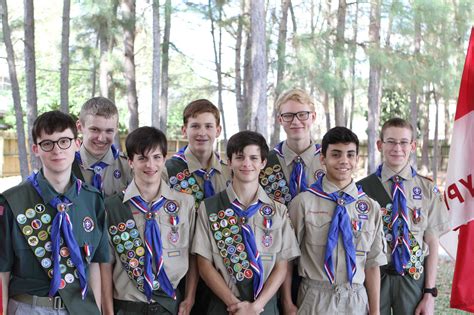boy scouts   troop awarded eagle rank houston chronicle
