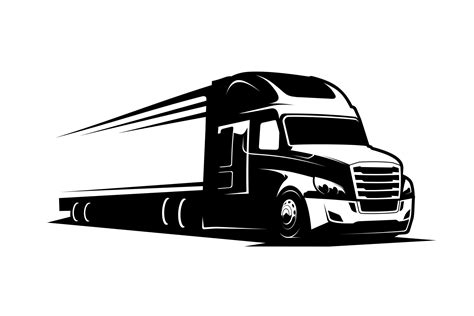 truck vector illustration transportation illustrations creative market