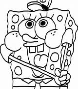 Spongebob Squarepants Coloringhome Clipartmag sketch template
