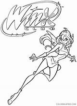 Winx Bloom Coloring Pages Coloring4free Club Related Posts sketch template