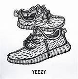 Yeezy Drawing Boost Coloring Pages Adidas Shoes Kanye West Sneaker Template Behance Sketch Paintingvalley Kurt Smale Illustration Jordan Drawings Fashion sketch template