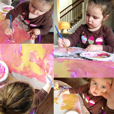 toddlerpainting spoonful  imagination