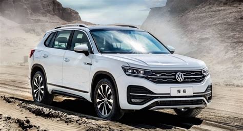 vw  tayron based  seater suv  europe carscoops