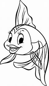 Coloring Pinocchio Fish Cleo Pages Disney Geppetto Para Colorier Called Lovely Print Color Her sketch template