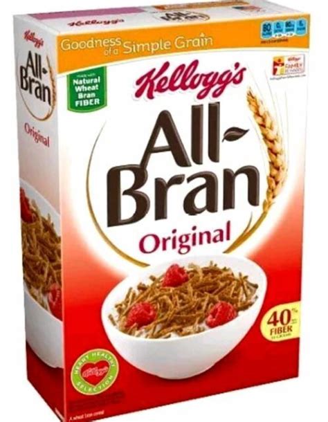 kellogs  bran cereal breakfast food snack bran cereal snack