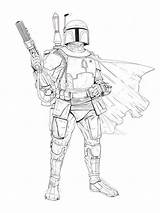 Boba Fett Coloring Pages Wars Star Drawing Sheet Color Printable Lego Print Kids Boys Getcolorings Template Sketch sketch template