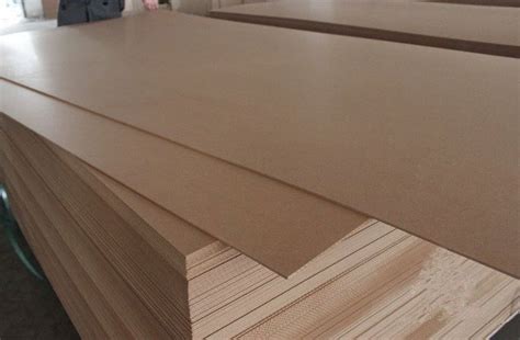 High Density Mdf Furniture Board Wood Mdf Veneer Sheets 10 25mm Thickness