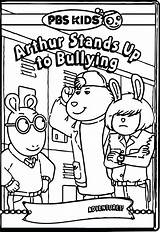 Coloring Pbs Kids Pages Arthur Printable Getcolorings Color sketch template