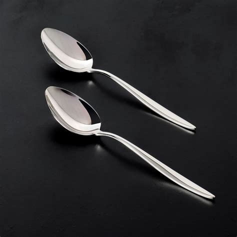 meyer  piece stainless steel table spoon set atpotsandpansin pots  pans