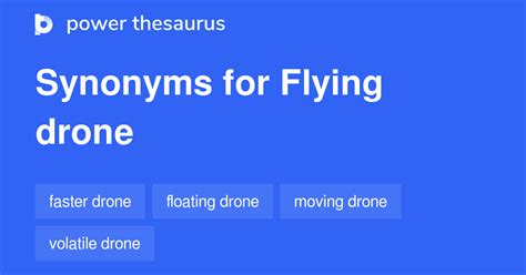 flying drone synonyms  words  phrases  flying drone