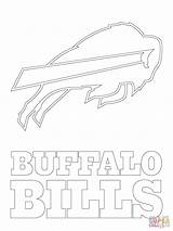 Coloring Logo Bills Buffalo Pages Printable Football Print Color Super Sheets Browns Sport Supercoloring Online Original Choose Board Silhouettes sketch template
